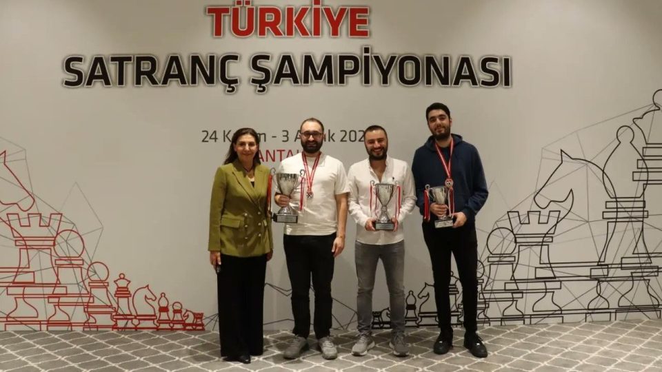 Türkiye Satranç Şampiyonası’nda birinciliği Mustafa Yılmaz elde etti